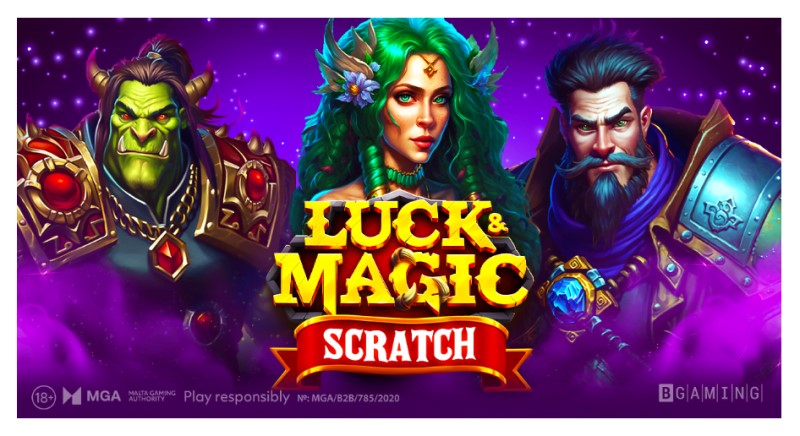 Luck & Magic Scratch: Bgaming trae de vuelta a los héroes